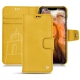 Capa em pele Apple iPhone 11 Pro Max - Jaune soulèu