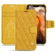 Capa em pele Apple iPhone 11 Pro Max - Jaune soulèu - Couture