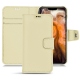 Funda de piel Apple iPhone 11 Pro Max - Beige PU