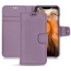 Apple iPhone 11 Pro Max leather case - Lilas PU