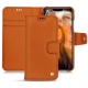 Apple iPhone 11 Pro Max leather case - Orange vibrant