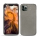 Capa em pele Apple iPhone 11 Pro Max - Acier vintage ( Pantone 403C ) 