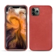 Funda de piel Apple iPhone 11 Pro Max - Cerise vintage ( Pantone 185C ) 
