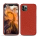 Funda de piel Apple iPhone 11 Pro Max - Papaye ( Pantone 180C ) 