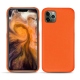 Custodia in pelle Apple iPhone 11 Pro Max - Orange fluo