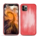 Capa em pele Apple iPhone 11 Pro Max - Rose Patine