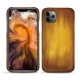 가죽 커버 Apple iPhone 11 Pro Max - Doré Patine