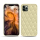 Custodia in pelle Apple iPhone 11 Pro Max - Beige - Couture ( Nappa - Pantone 7502C ) 