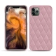 Funda de piel Apple iPhone 11 Pro Max - Rose - Couture ( Nappa - Pantone 2365C ) 