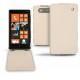 Custodia in pelle Nokia Lumia 820  - Beige ( Nappa - Pantone 7502C ) 