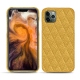 Apple iPhone 11 Pro Max leather cover - Mimosa - Couture ( Pantone 141C ) 