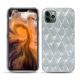 Apple iPhone 11 Pro Max leather cover - Platinium - Couture