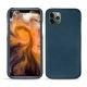 Capa em pele Apple iPhone 11 Pro Max - Blu mediterran