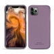 Capa em pele Apple iPhone 11 Pro Max - Lilas PU