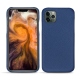 Custodia in pelle Apple iPhone 11 Pro Max - Bleu frisson