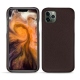 Apple iPhone 11 Pro Max leather cover - Marron envoûtant