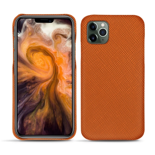 Protégez votre Apple iPhone 11 Pro Max avec des coques, étuis, housses haut de gammeOrange vibrant ( Pantone #e36b39 ) 