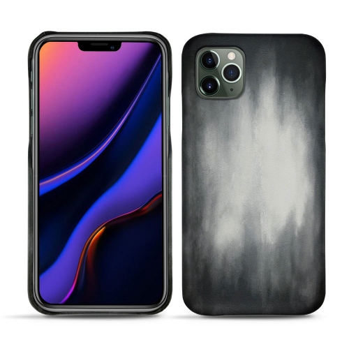 Custodia in pelle Apple iPhone 11 ProGris Patine