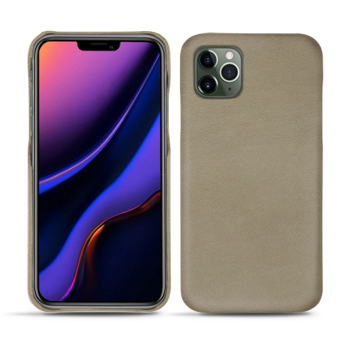 Capa em pele Apple iPhone 11 ProDarboun sabla ( Pantone #BCB1A1 )