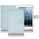 硬质真皮保护套 Apple iPad mini  - Bleu clair ( Nappa - Pantone 277C ) 