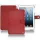 硬质真皮保护套 Apple iPad mini  - Rouge ( Nappa - Pantone 199C ) 