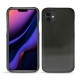 Coque cuir Apple iPhone 11 - Onyx (Black ) 
