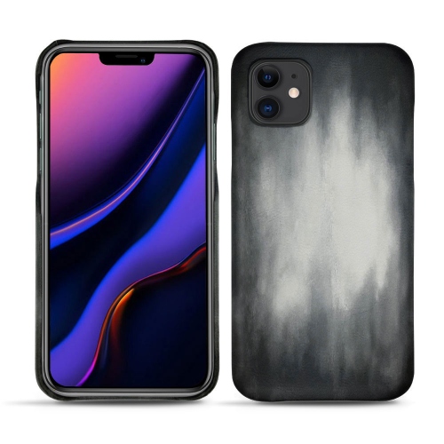 Apple iPhone 11 - Habillez votre mobile avec des coques premium en cuirGris Patine