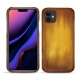 Apple iPhone 11 leather cover - Doré Patine