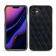 Coque cuir Apple iPhone 11 - Dark vintage - Couture