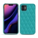 Funda de piel Apple iPhone 11 - Bleu fluo - Couture