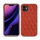 Funda de piel Apple iPhone 11 - Arange clouquié - Couture
