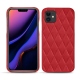 Funda de piel Apple iPhone 11 - Rouge troupelenc - Couture