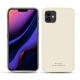 Funda de piel Apple iPhone 11 - Blanc PU