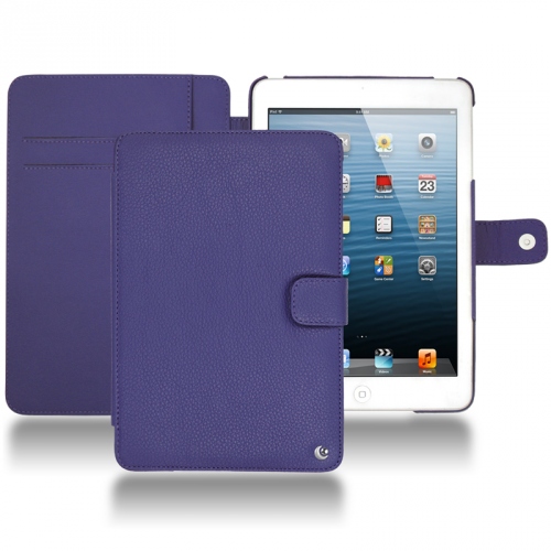 硬质真皮保护套 Apple iPad mini Cobalt ( Pantone #2b253f ) 