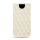 Custodia in pelle Apple iPhone 11 Pro Max - Blanc escumo - Couture