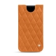 Capa em pele Apple iPhone 11 - Mandarine vintage - Couture