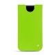 レザーケース Apple iPhone 11 - Vert fluo