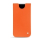 Apple iPhone 11 Pro leather pouch - Orange fluo