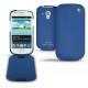 Samsung GT-i8190 Galaxy S III mini  leather case - Bleu océan ( Nappa - Pantone 293C ) 