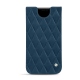 Apple iPhone 11 Pro leather pouch - Blu mediterran - Couture