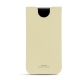 Capa em pele Apple iPhone 11 Pro - Beige PU