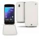 Custodia in pelle LG Google Nexus 4  - Blanc ( Nappa - White ) 