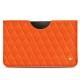Capa em pele Samsung Galaxy Tab S6 - Orange fluo - Couture