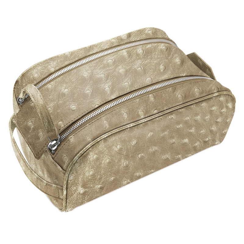Toiletry bag - Autruche desert Toiletry bag - Autruche desert