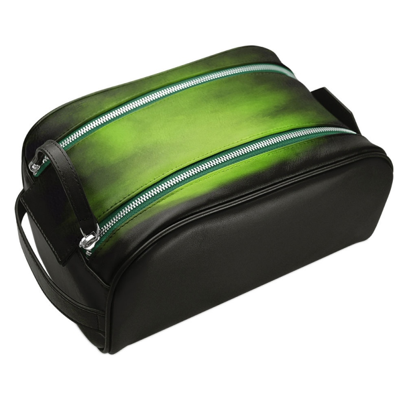 Toiletry bag - Vert Patine Toiletry bag - Vert Patine