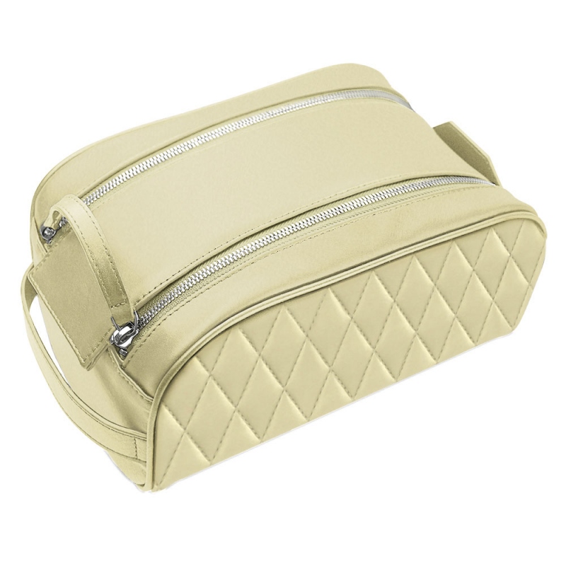 Toiletry bag - Beige - Couture ( Nappa - Pantone 7502C )  Toiletry bag - Beige - Couture ( Nappa - Pantone 7502C )