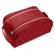 Toiletry bag - Rouge - Couture ( Nappa - Pantone 199C ) 