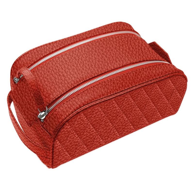 Toiletry bag - Papaye - Couture ( Pantone 180C )  Toiletry bag - Papaye - Couture ( Pantone 180C )