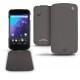 Custodia in pelle LG Google Nexus 4  - Anthracite ( Pantone 424C ) 