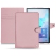 Samsung Galaxy Tab S6 leather case - Rose ( Nappa - Pantone 2365C ) 